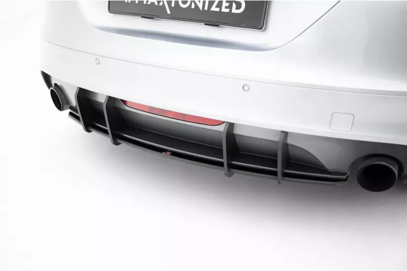 Maxton Design Street Pro Heckdiffusor für Audi TT S-Line 8J Facelift schwarz – Ansicht 3