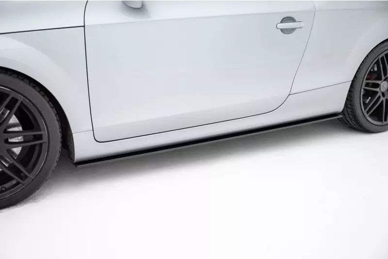 Maxton Design Street Pro Seitenschweller (Paar) für Audi TT S / TT S-Line 8J Facelift schwarz – Ansicht 1