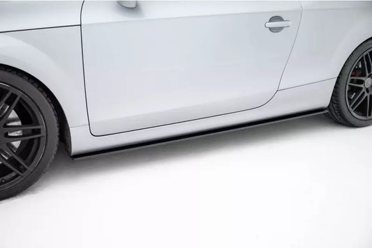 Maxton Design Street Pro Seitenschweller (Paar) für Audi TT S / TT S-Line 8J Facelift schwarz – Ansicht 1