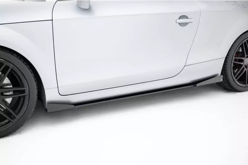 Maxton Design Street Pro Seitenschweller (Paar) für Audi TT S / TT S-Line 8J Facelift Hochglanz schwarz – Ansicht 1