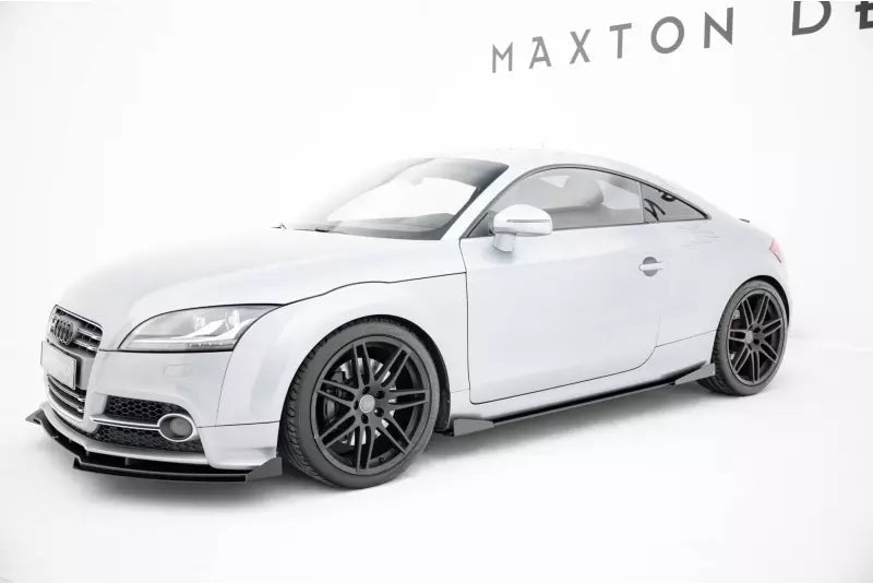 Maxton Design Street Pro Seitenschweller (Paar) für Audi TT S / TT S-Line 8J Facelift Hochglanz schwarz – Ansicht 2