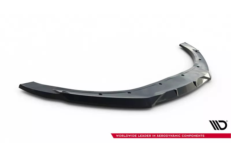 Maxton Design Frontlippe für Audi TT S / TT S-Line 8J Facelift Hochglanz schwarz – Ansicht 4