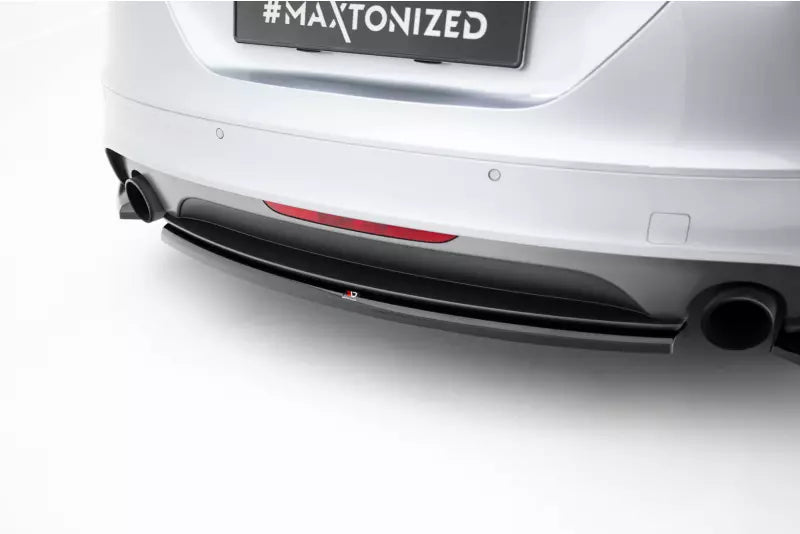 Maxton Design Heckdiffusor für Audi TT S-Line 8J Facelift Hochglanz schwarz – Ansicht 2