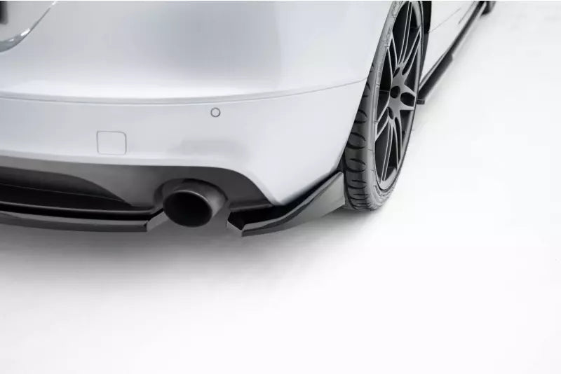 Maxton Design Diffusor Flaps für Audi TT S-Line 8J Facelift Hochglanz schwarz – Ansicht 1