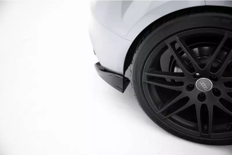 Maxton Design Diffusor Flaps für Audi TT S-Line 8J Facelift Hochglanz schwarz – Ansicht 2