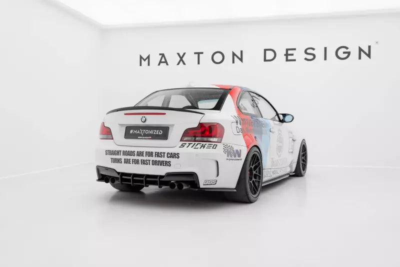 Maxton Design Street Pro Heckdiffusor für BMW 1er M Coupe E82 schwarz – Ansicht 2