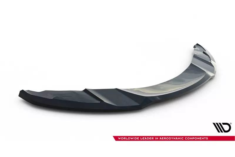 Maxton Design Frontlippe für BMW 1er M Coupe E82 Hochglanz schwarz – Ansicht 4