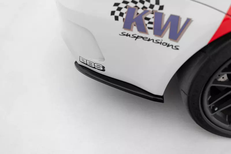 Maxton Design Diffusor Flaps für BMW 1er M Coupe E82 Hochglanz schwarz – Ansicht 3