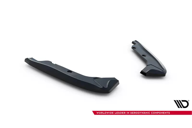 Maxton Design Diffusor Flaps für BMW 1er M Coupe E82 Hochglanz schwarz – Ansicht 4