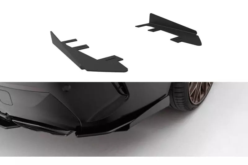 Maxton Design Street Pro Diffusor Flaps für BMW M440i G22 / G23 Hochglanz schwarz – Ansicht 1