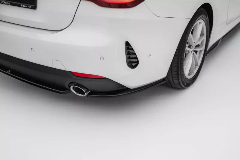 Maxton Design Diffusor Flaps für BMW 4er Coupe / Cabrio G22 / G23 Hochglanz schwarz – Ansicht 1