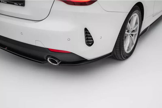 Maxton Design Diffusor Flaps für BMW 4er Coupe / Cabrio G22 / G23 Hochglanz schwarz – Ansicht 1