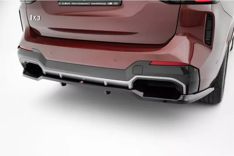 Maxton Design Heckdiffusor für BMW iX3 M-Paket G08 Facelift Hochglanz schwarz – Ansicht 1