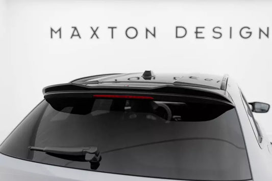 Maxton Design Heckspoiler Lippe für BMW 3er Standard / M340 / M-Paket / M3 Touring G21 / G81 Hochglanz schwarz – Ansicht 1