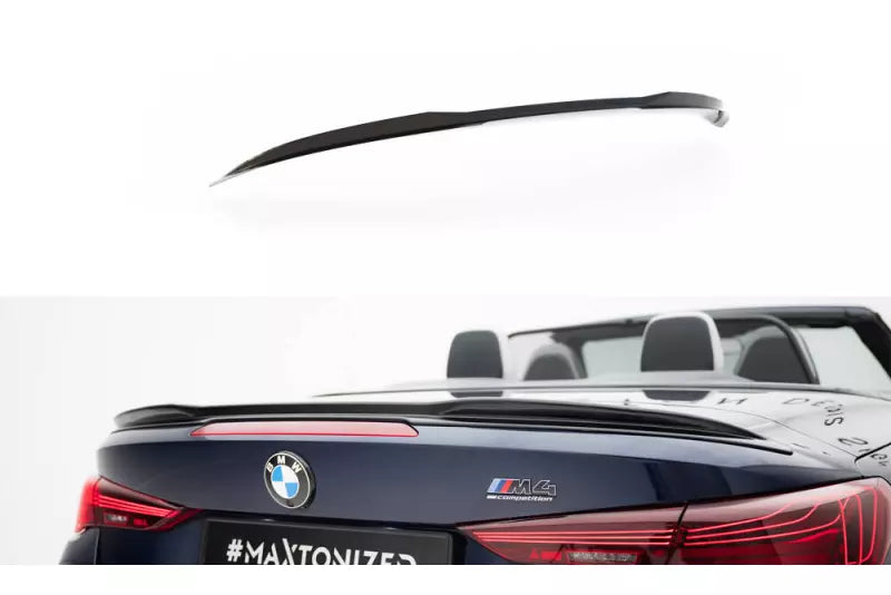 Maxton Design Heckspoiler 3D für BMW M4 Cabrio G83 / 4 Cabrio G23 Hochglanz schwarz – Ansicht 2