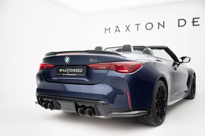 Maxton Design Heckspoiler 3D für BMW M4 Cabrio G83 / 4 Cabrio G23 Hochglanz schwarz – Ansicht 4