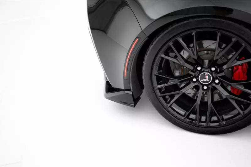 Maxton Design Heckdiffusor mit Flaps für Chevrolet Corvette Z06 C7 Hochglanz schwarz – Ansicht 4