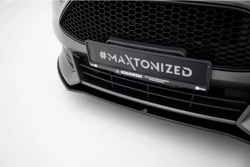 Maxton Design Street Pro Frontlippe für Ford Focus ST Mk3 Facelift schwarz – Ansicht 3
