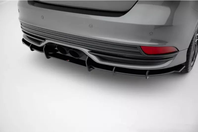 Maxton Design Street Pro Heckdiffusor für Ford Focus ST Mk3 Facelift schwarz – Ansicht 3