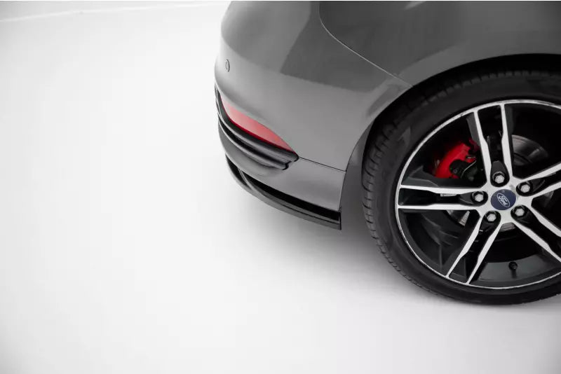 Maxton Design Diffusor Flaps für Ford Focus ST Mk3 Facelift Hochglanz schwarz – Ansicht 3
