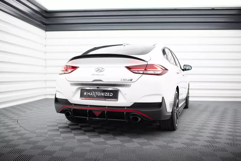 Maxton Design Street Pro Heckdiffusor für Hyundai I30 N Fastback Mk3 schwarz – Ansicht 1