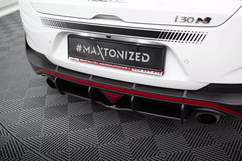 Maxton Design Street Pro Heckdiffusor für Hyundai I30 N Fastback Mk3 schwarz – Ansicht 3