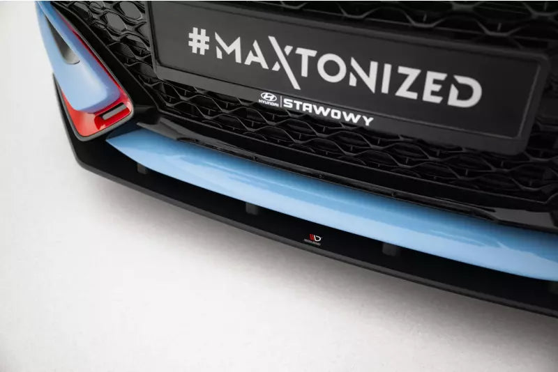Maxton Design Street Pro Frontlippe für Hyundai Veloster N Mk2 schwarz – Ansicht 3