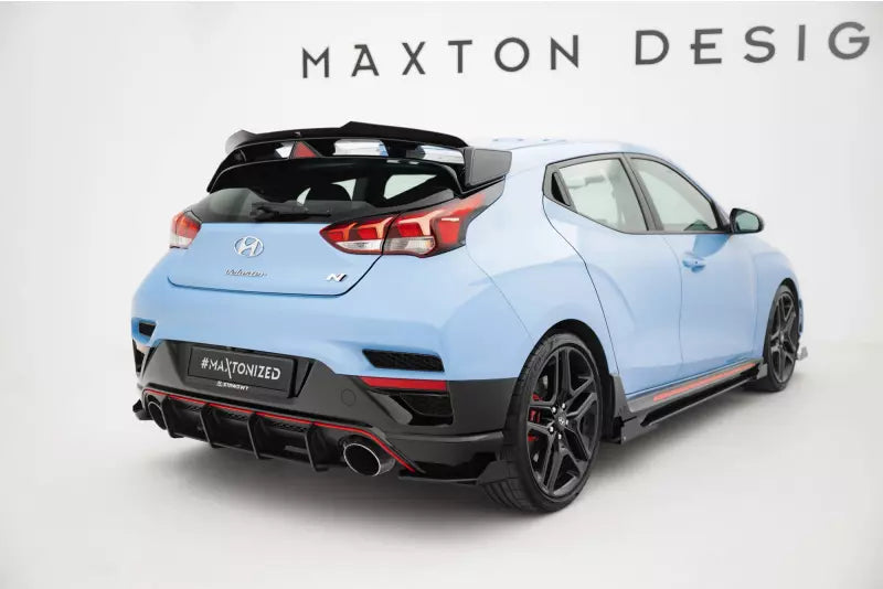 Maxton Design Street Pro Heckdiffusor für Hyundai Veloster N Mk2 schwarz – Ansicht 1