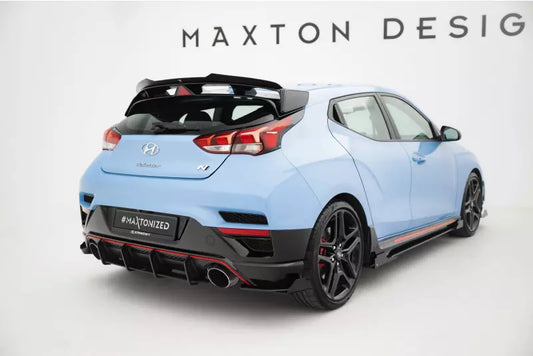 Maxton Design Street Pro Heckdiffusor für Hyundai Veloster N Mk2 schwarz – Ansicht 1