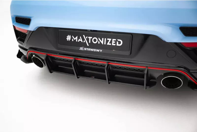 Maxton Design Street Pro Heckdiffusor für Hyundai Veloster N Mk2 schwarz – Ansicht 2