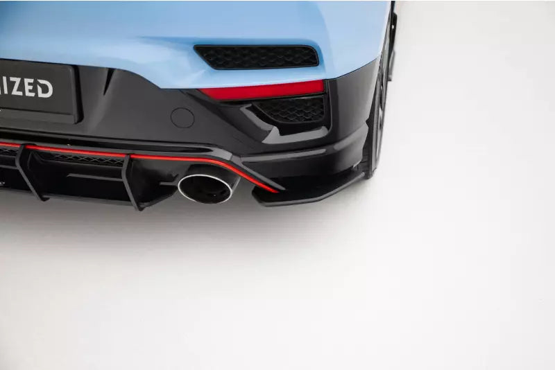 Maxton Design Street Pro Diffusor Flaps für Hyundai Veloster N Mk2 schwarz – Ansicht 1
