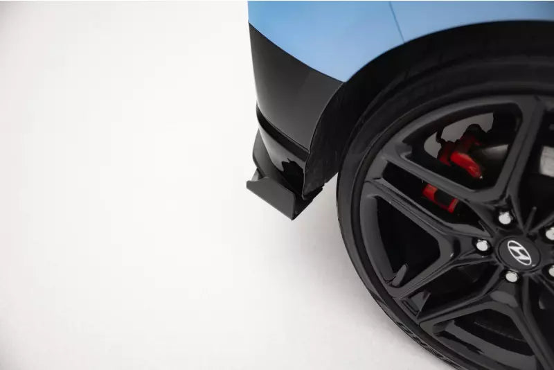 Maxton Design Street Pro Diffusor Flaps für Hyundai Veloster N Mk2 matt schwarz mit Hochglanz Flaps – Ansicht 2