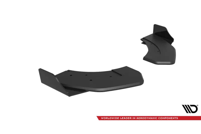 Maxton Design Street Pro Diffusor Flaps für Hyundai Veloster N Mk2 matt schwarz mit Hochglanz Flaps – Ansicht 4