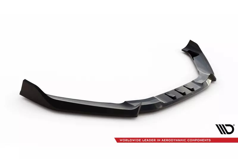 Maxton Design Frontlippe V.2 für Hyundai Veloster N Mk2 Hochglanz schwarz – Ansicht 4