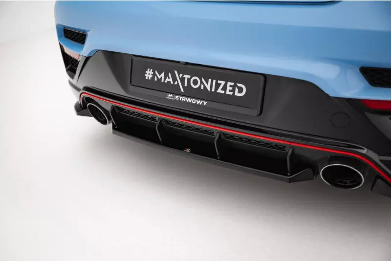 Maxton Design Heckdiffusor für Hyundai Veloster N Mk2 Hochglanz schwarz – Ansicht 2