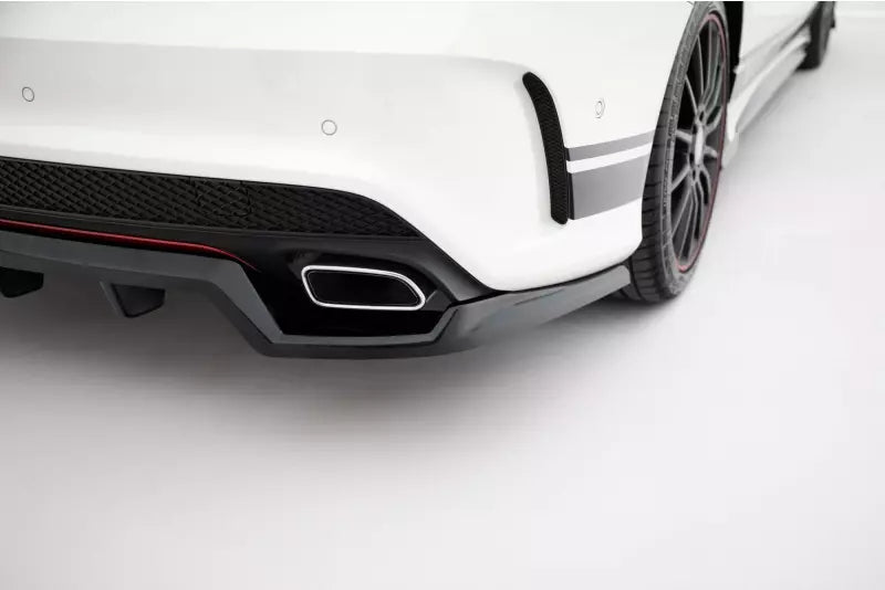 Maxton Design Heckdiffusor für Mercedes CLA AMG-Line C117 Hochglanz schwarz – Ansicht 2