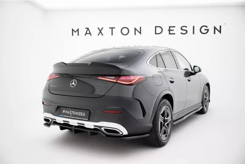 Maxton Design Heckdiffusor für Mercedes GLC Coupe AMG-Line C254 Hochglanz schwarz – Ansicht 2