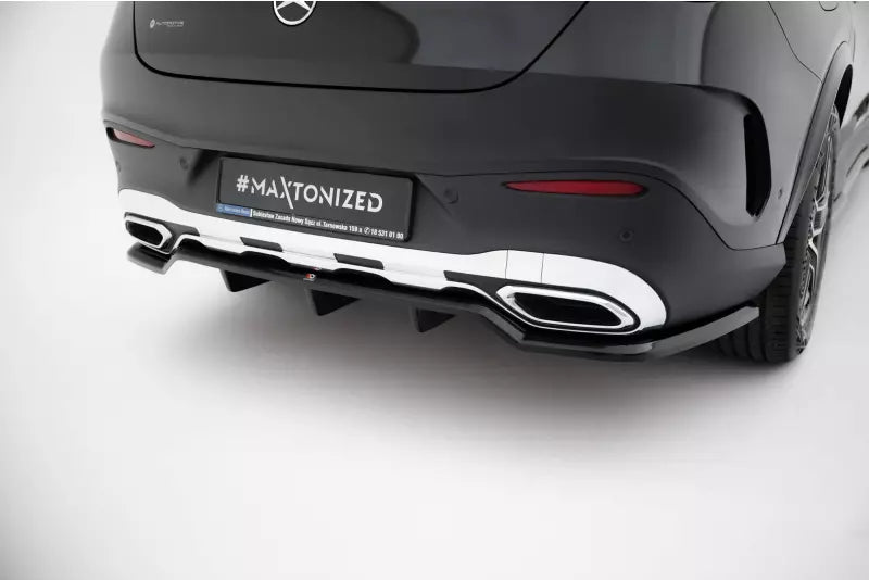 Maxton Design Heckdiffusor für Mercedes GLC Coupe AMG-Line C254 Hochglanz schwarz – Ansicht 3