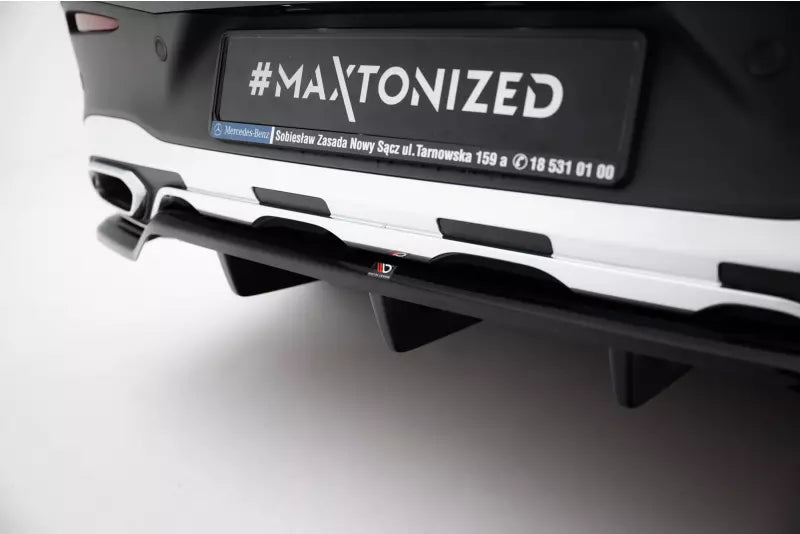 Maxton Design Heckdiffusor für Mercedes GLC Coupe AMG-Line C254 Hochglanz schwarz – Ansicht 4