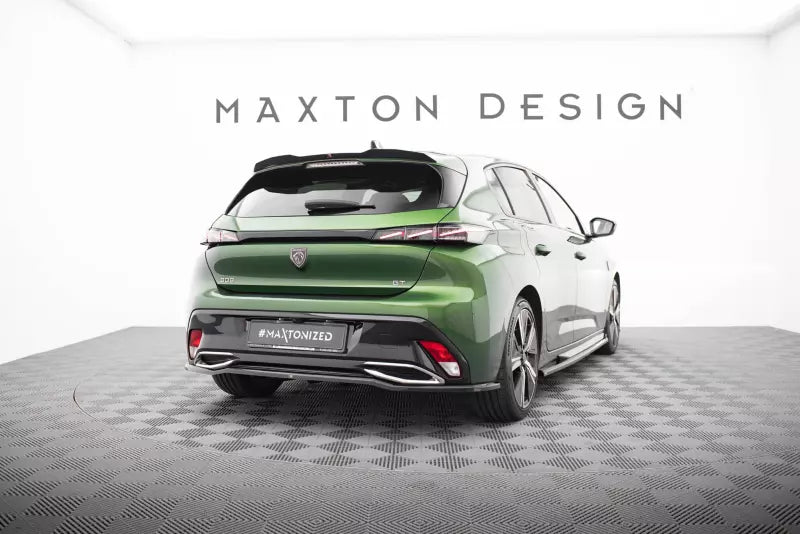 Maxton Design Heckspoiler Lippe für Peugeot 308 GT Hatchback Mk3 Hochglanz schwarz – Ansicht 4