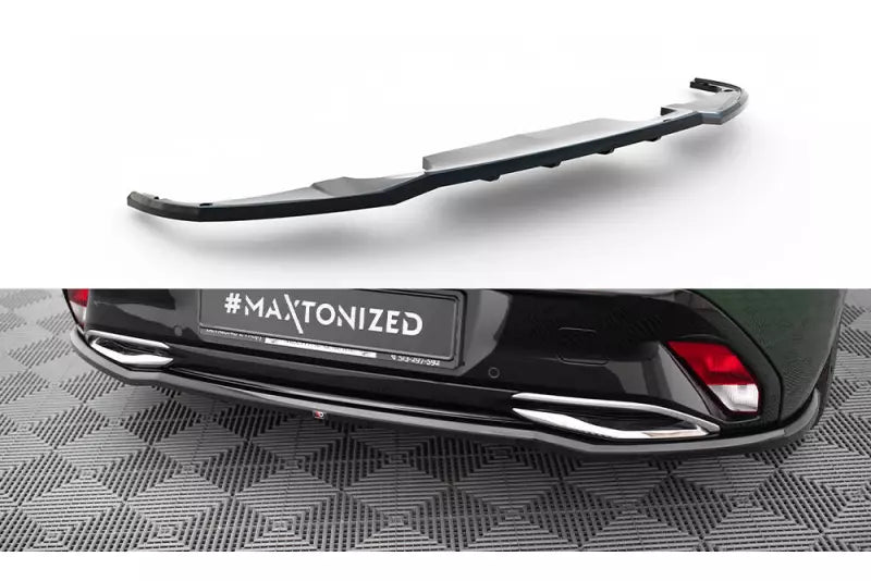 Maxton Design Heckdiffusor für Peugeot 308 Hatchback Mk3 Hochglanz schwarz – Ansicht 2