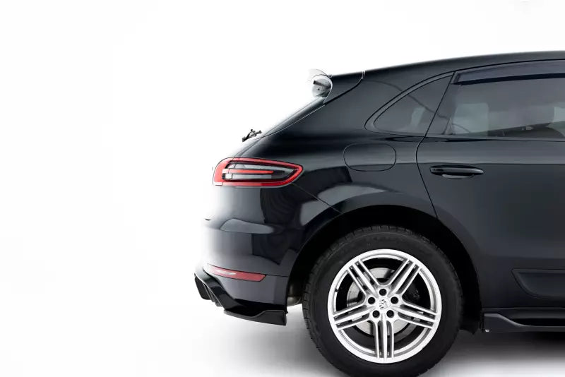 Maxton Design Diffusor Flaps für Porsche Macan GTS / Sport Design Mk1 Facelift Hochglanz schwarz – Ansicht 2