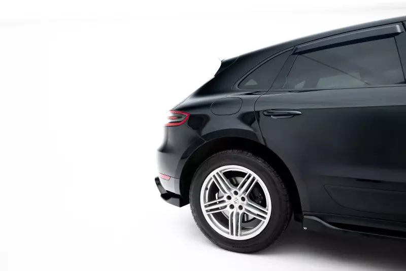 Maxton Design Diffusor Flaps für Porsche Macan GTS / Sport Design Mk1 Facelift Hochglanz schwarz – Ansicht 3