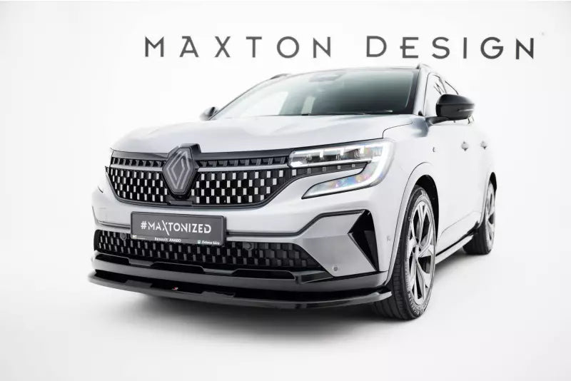 Maxton Design Frontlippe für Renault Austral Iconic / Iconic Esprit Alpine Mk1 Hochglanz schwarz – Ansicht 1