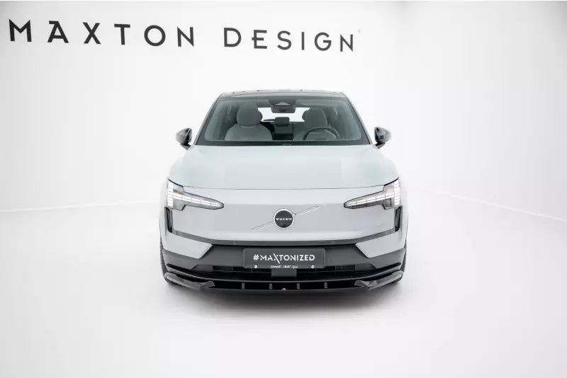 Maxton Design Frontlippe für Volvo EX30 Mk1 Hochglanz schwarz – Ansicht 2