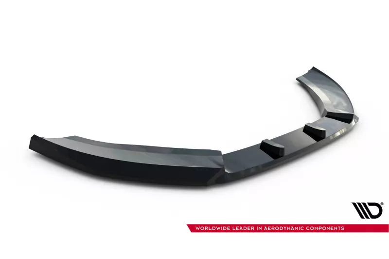 Maxton Design Frontlippe V.3 für Audi A6 S-line / S6 C7 Hochglanz schwarz – Ansicht 4