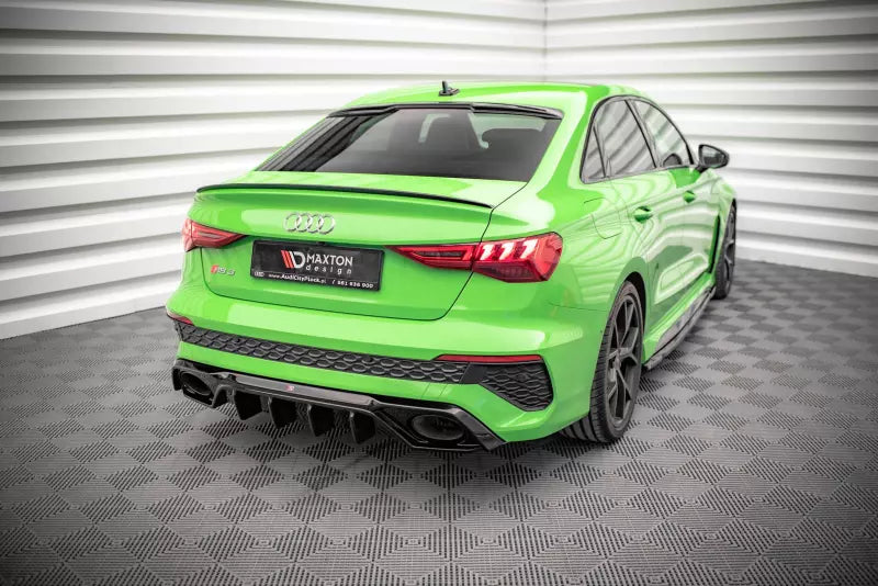Maxton Design Heckdiffusor für Audi RS3 8Y Hochglanz schwarz – Ansicht 1