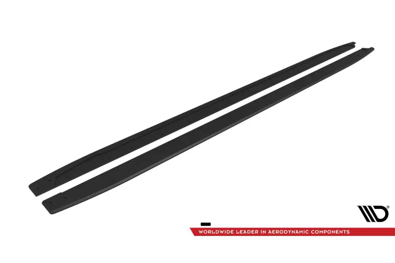 Maxton Design Street Pro Seitenschweller (Paar) für Audi S3 / A3 S-line 8Y Facelift schwarz – Ansicht 4