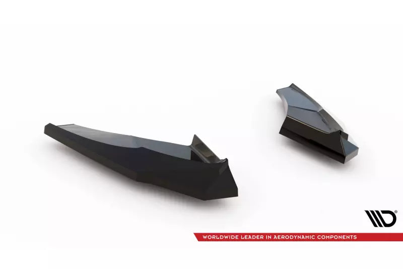 Maxton Design Diffusor Flaps V.1 für Audi S3 Sportback Facelift Hochglanz schwarz – Ansicht 4