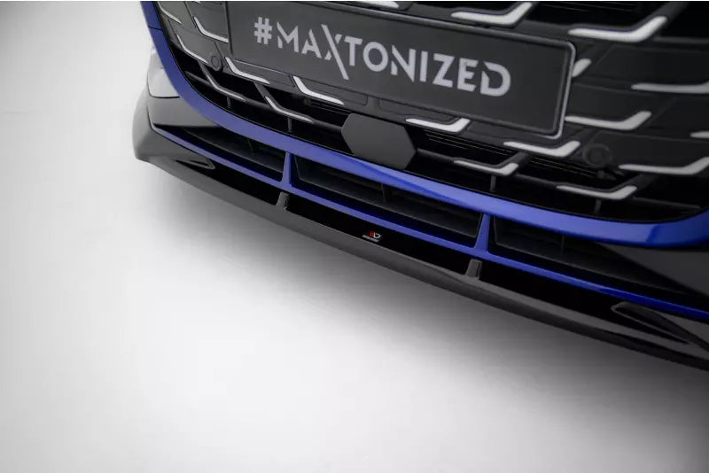 Maxton Design Frontlippe V.1 für Audi S3 / A3 S-line 8Y Facelift Hochglanz schwarz – Ansicht 3
